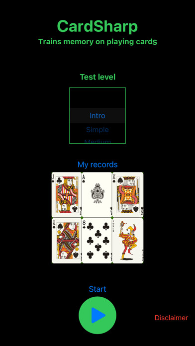 Emulate iPhone app Train Memory On Cards using MyAndroid Emulate iPhone app Train Memory On Cards using MyAndroid