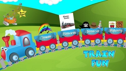 Emulate iPhone app Trains For Kids! Toddler Games using MyAndroid