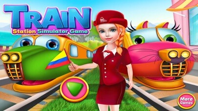 Emulate iPhone app Train Station Simulator Game using MyAndroid