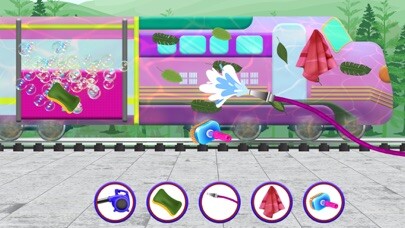 Emulate iPhone app Train Wash & Cleaning Game using MyAndroid Emulate iPhone app Train Wash & Cleaning Game using MyAndroid