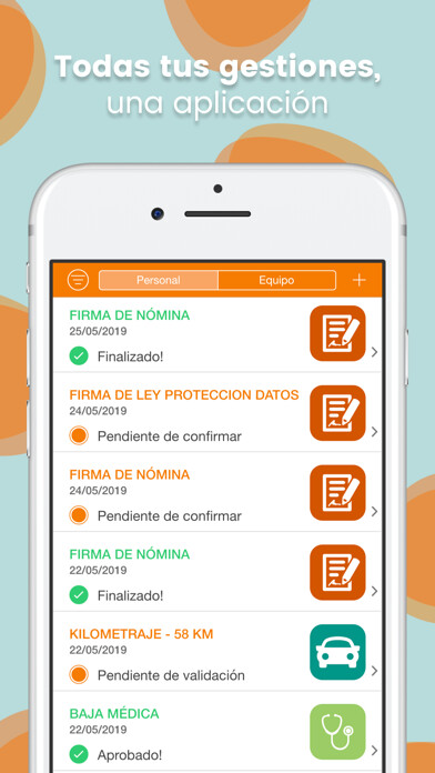 Emulate iPhone app TramitApp Empleado using MyAndroid