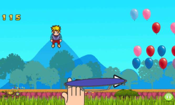 Emulate Android APK Trampoline Balloon Jump