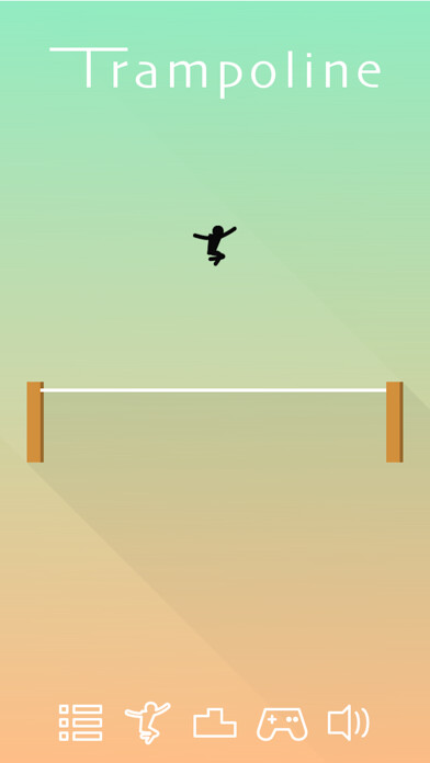 Emulate iPhone app Trampoline - very hard! using MyAndroid