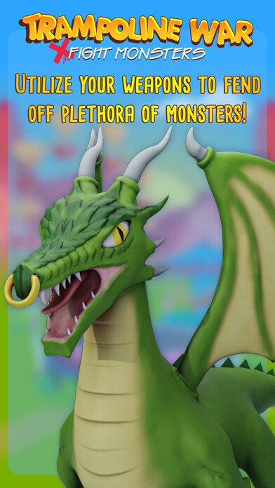 Emulate iPhone app Trampoline War : Fight Monster using MyAndroid Emulate iPhone app Trampoline War : Fight Monster using MyAndroid