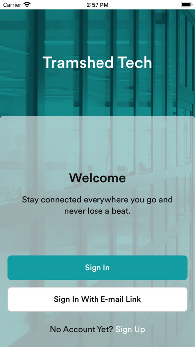 Emulate iPhone app Tramshed Tech using MyAndroid