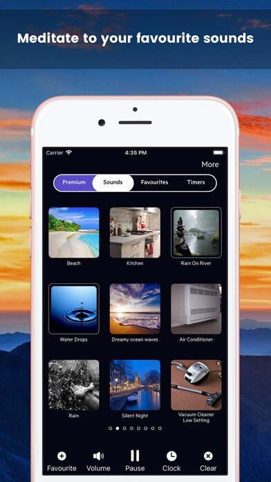 Emulate iPhone app Trance Meditation Sounds Timer using MyAndroid Emulate iPhone app Trance Meditation Sounds Timer using MyAndroid