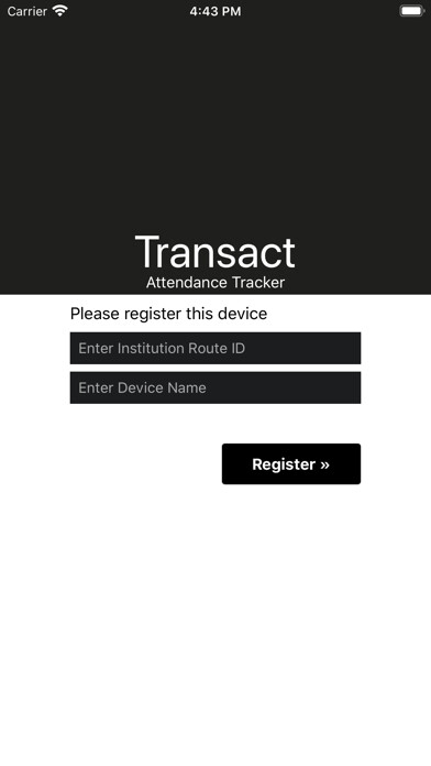 Emulate iPhone app Transact Attendance using MyAndroid Emulate iPhone app Transact Attendance using MyAndroid