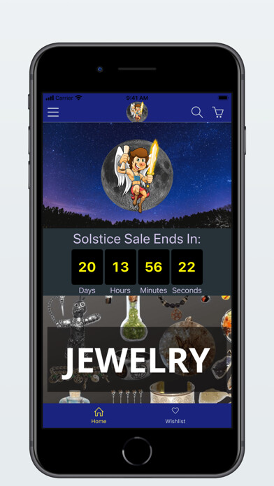 Emulate iPhone app Transcendental Aspirations using MyAndroid