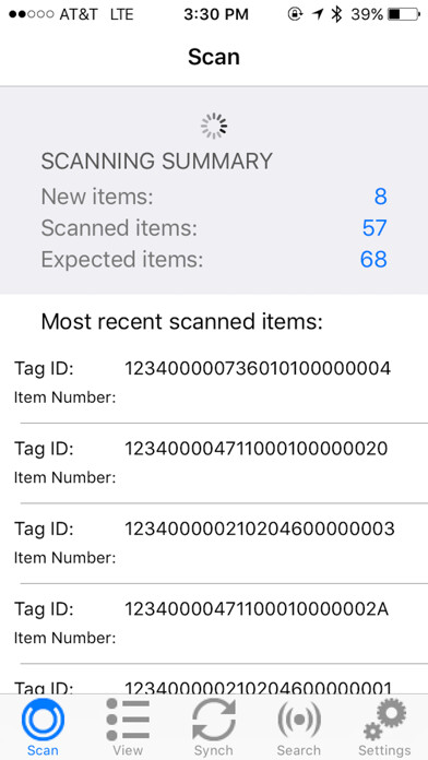 Emulate iPhone app Transcends Inventory Control using MyAndroid Emulate iPhone app Transcends Inventory Control using MyAndroid