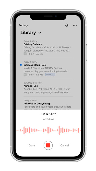 Emulate iPhone app Transcribe by Room 220 using MyAndroid