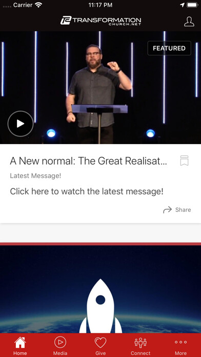 Emulate iPhone app Transformation Church NY using MyAndroid Emulate iPhone app Transformation Church NY using MyAndroid