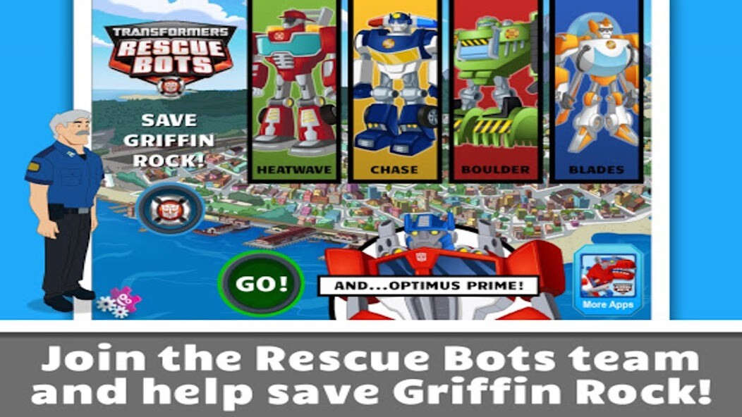 Run android online APK Transformers Rescue Bots:Save from MyAndroid or emulate Transformers Rescue Bots:Save using MyAndroid
