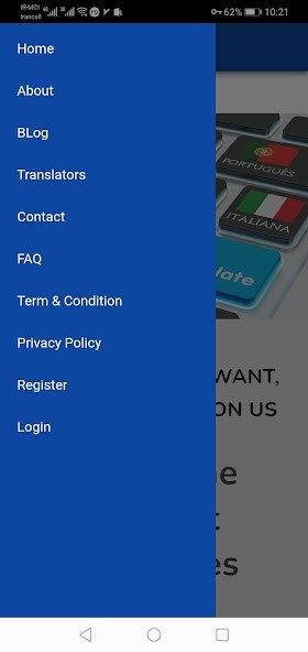 Run android online APK transia724 from MyAndroid or emulate transia724 using MyAndroid