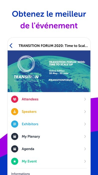 Emulate iPhone app TRANSITION Forum using MyAndroid