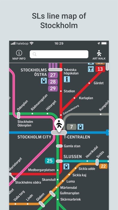 Emulate iPhone app Transit Map Stockholm using MyAndroid Emulate iPhone app Transit Map Stockholm using MyAndroid