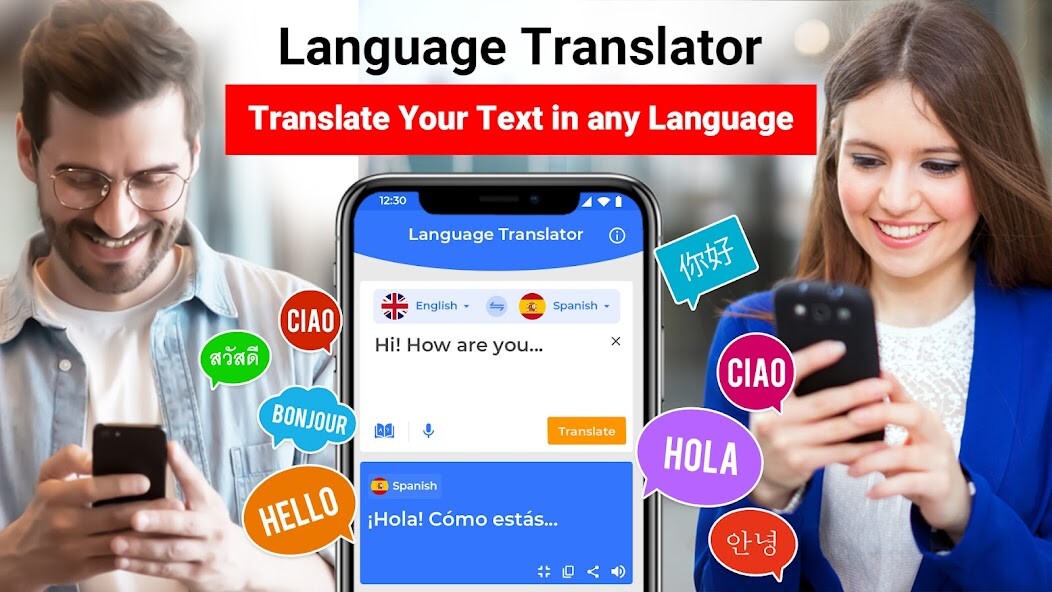 Run android online APK Translate All Languages App from MyAndroid or emulate Translate All Languages App using MyAndroid