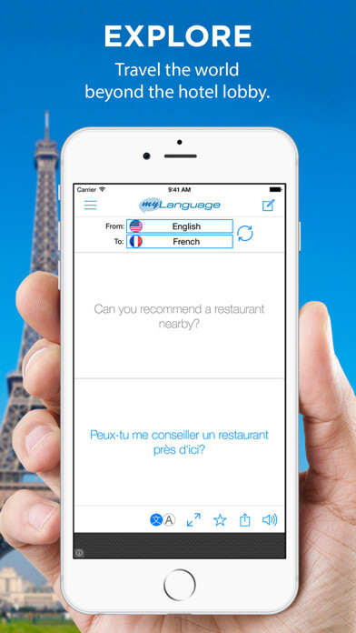 Emulate iPhone app Translate Free - Language Translator & Dictionary using MyAndroid Emulate iPhone app Translate Free - Language Translator & Dictionary using MyAndroid