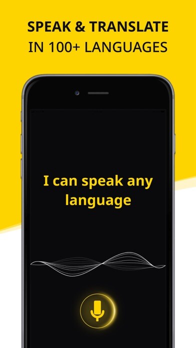 Emulate iPhone app Translator Guru: Voice & Text using MyAndroid