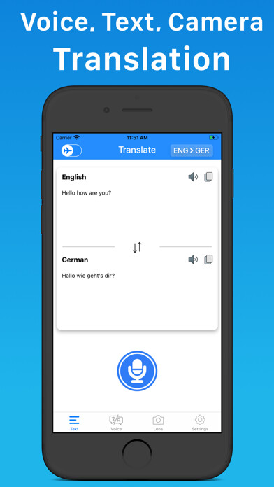 Emulate iPhone app Translator - Offline & Voice using MyAndroid Emulate iPhone app Translator - Offline & Voice using MyAndroid