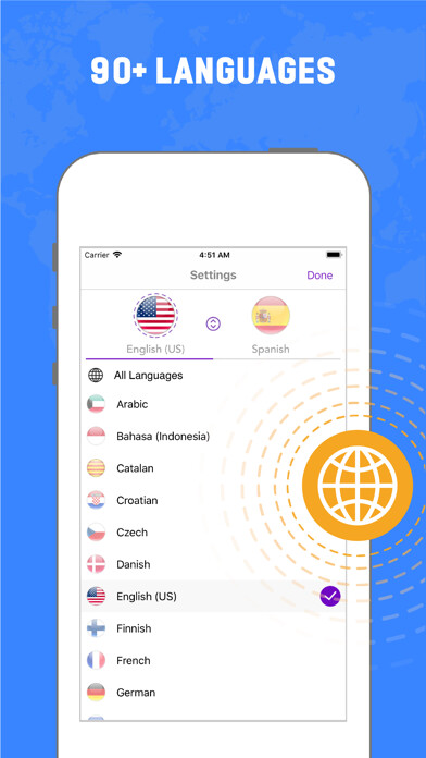 Emulate iPhone app Translator+ Plus using MyAndroid Emulate iPhone app Translator+ Plus using MyAndroid