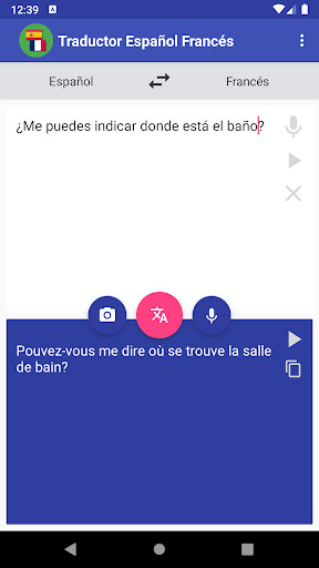 Emulate Android APK Translator Spanish - French