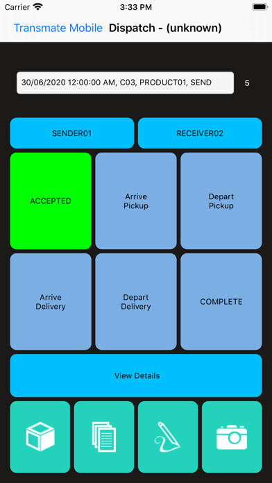 Emulate iPhone app Transmate Mobile using MyAndroid