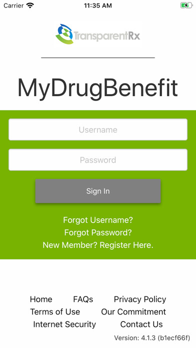 Emulate iPhone app TransparentRx MyPharmacyPortal using MyAndroid Emulate iPhone app TransparentRx MyPharmacyPortal using MyAndroid