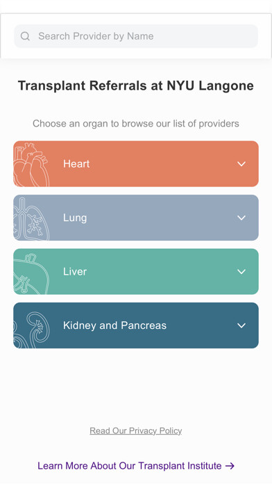 Emulate iPhone app Transplant Referrals using MyAndroid Emulate iPhone app Transplant Referrals using MyAndroid