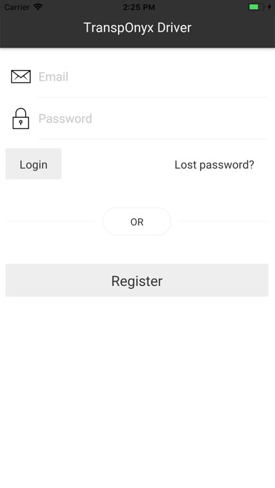 Emulate iPhone app TranspOnyx Driver using MyAndroid