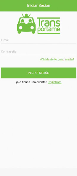 Emulate iPhone app Transportame using MyAndroid