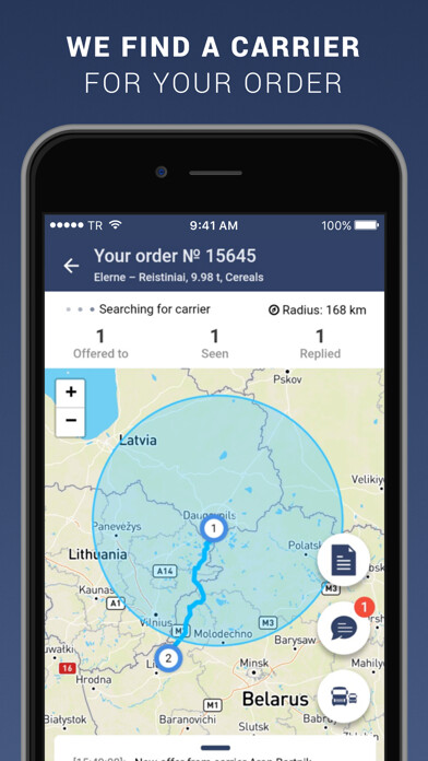 Emulate iPhone app Transportica Shipper using MyAndroid Emulate iPhone app Transportica Shipper using MyAndroid