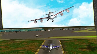 Emulate iPhone app Transport Plane Landing using MyAndroid