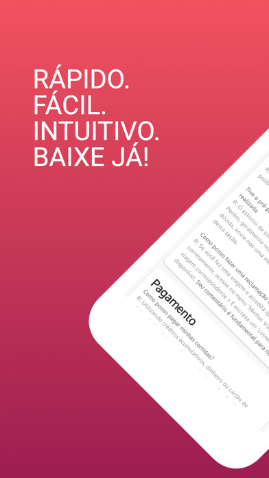 Emulate iPhone app Transport Vip - Passageiros using MyAndroid