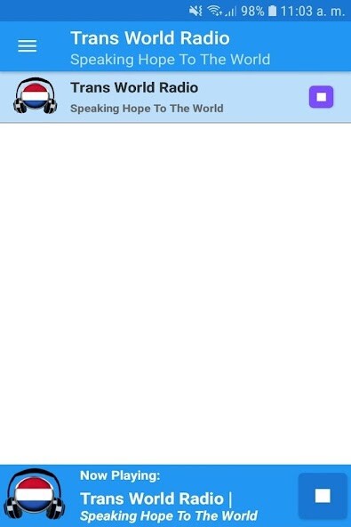 Run android online APK Trans World Radio App from MyAndroid or emulate Trans World Radio App using MyAndroid