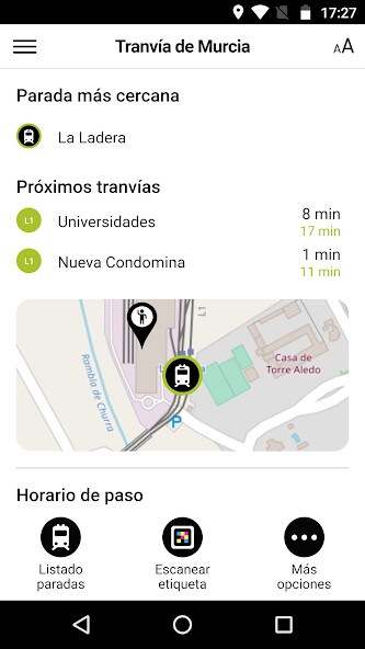 Run android online APK Tranvía de Murcia APP Oficial from MyAndroid or emulate Tranvía de Murcia APP Oficial using MyAndroid Run android online APK Tranvía de Murcia APP Oficial from MyAndroid or emulate Tranvía de Murcia APP Oficial using MyAndroid