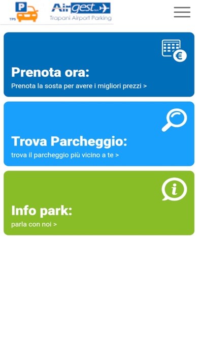 Emulate iPhone app Trapani Airport Parking using MyAndroid Emulate iPhone app Trapani Airport Parking using MyAndroid