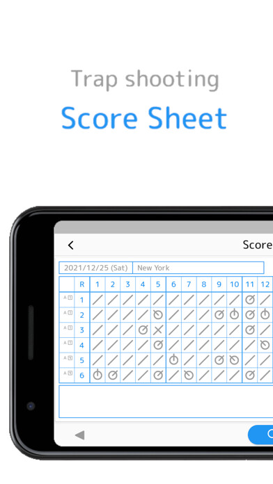 Run android online APK TrapShooting ScoreSheet from MyAndroid or emulate TrapShooting ScoreSheet using MyAndroid