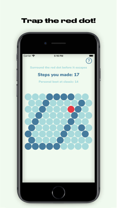 Emulate iPhone app Trap The Dot: Colors using MyAndroid Emulate iPhone app Trap The Dot: Colors using MyAndroid
