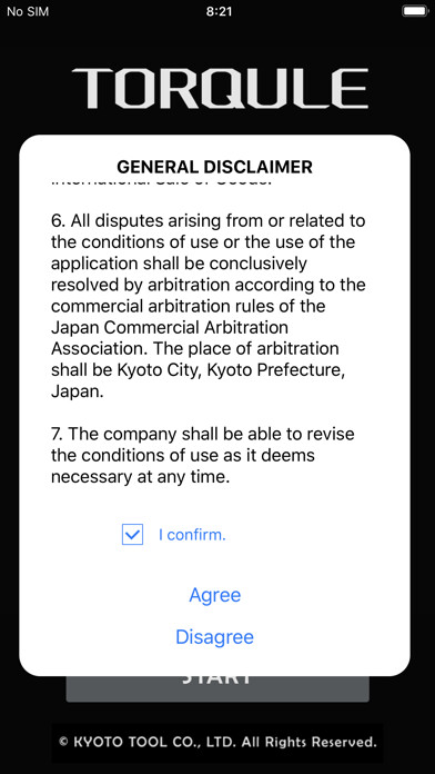 Emulate iPhone app TRASAS Admin for International using MyAndroid