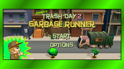 Emulate iPhone app Trash Day 2 - Garbage Runner using MyAndroid