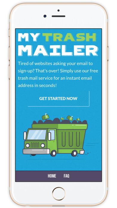 Emulate iPhone app Trash Mail using MyAndroid