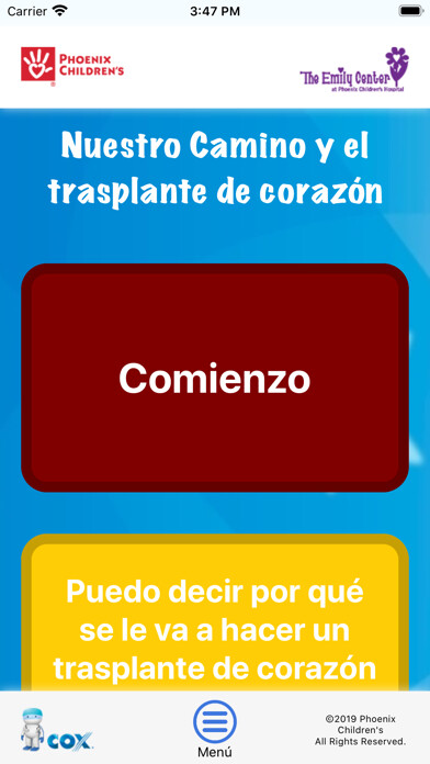 Emulate iPhone app Trasplante de corazón using MyAndroid Emulate iPhone app Trasplante de corazón using MyAndroid