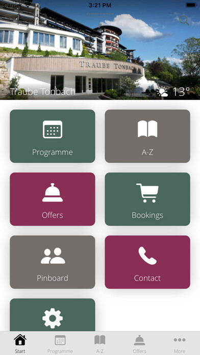 Emulate iPhone app Traube Tonbach using MyAndroid Emulate iPhone app Traube Tonbach using MyAndroid