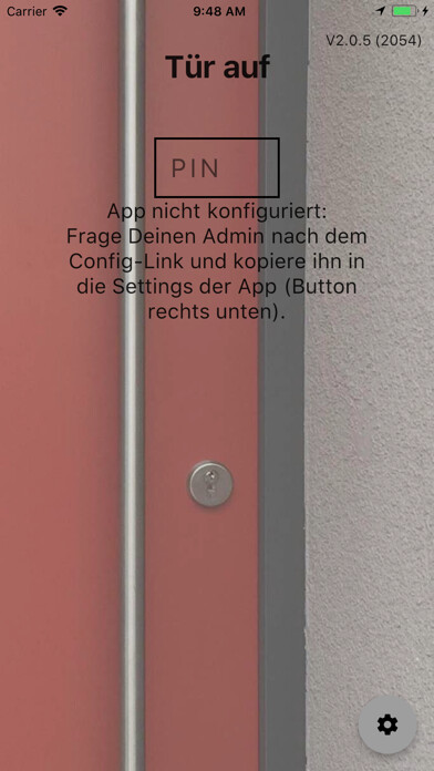 Emulate iPhone app Tür auf using MyAndroid Emulate iPhone app Tür auf using MyAndroid