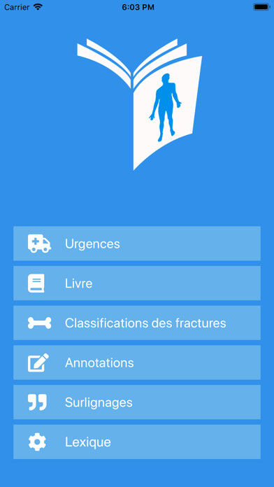 Emulate iPhone app Traumap Traumatologie de Poche using MyAndroid Emulate iPhone app Traumap Traumatologie de Poche using MyAndroid
