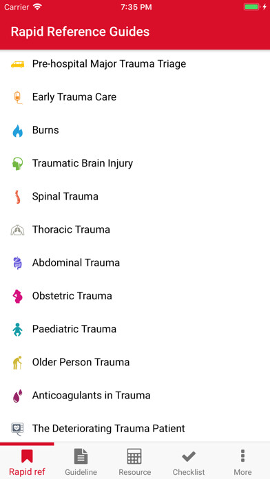 Emulate iPhone app Trauma Victoria using MyAndroid Emulate iPhone app Trauma Victoria using MyAndroid