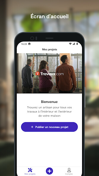 Run android online APK Travaux.com from MyAndroid or emulate Travaux.com using MyAndroid