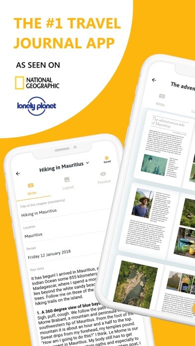 Emulate iPhone app Travel Diaries: Journal & Blog using MyAndroid