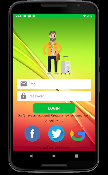 Run android online APK Traveler from MyAndroid or emulate Traveler using MyAndroid