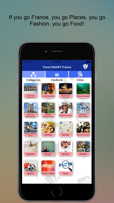 Emulate iPhone app Travel France Country Guide using MyAndroid Emulate iPhone app Travel France Country Guide using MyAndroid